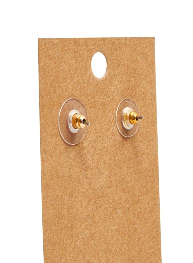 Festiko Paperboard Earring Cards - Retail-Ready Jewelry Display - Secure Stud & Dangle Earring Display Cards - Eco-Friendly Jewelry Packaging - 3.5 x 2 in (100) - Image 4